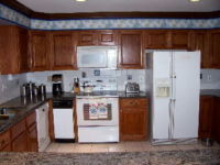 After Kitchen Cabinet Refinish Northville MI