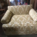 Before Chair Upholstery Refinish MI