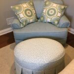 Chair & Ottoman Upholstery Refinish MI