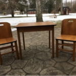 After Table & Chairs Refinish MI