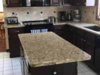 After Kitchen Cabinet Refinish MI