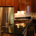 After Kitchen Cabinet Refinish MI