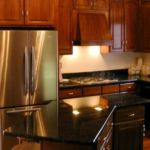 After Kitchen Cabinet Refinish MI