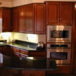 After Kitchen Cabinet Refinish MI