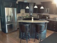 After Kitchen Cabinet Refinishing Northville MI